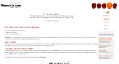 Desktop Screenshot of filematrix.com